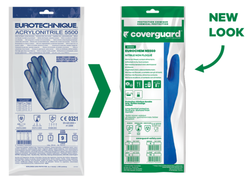 Mănuși de protecție chimică COVERGUARD EUROCHEM N5560