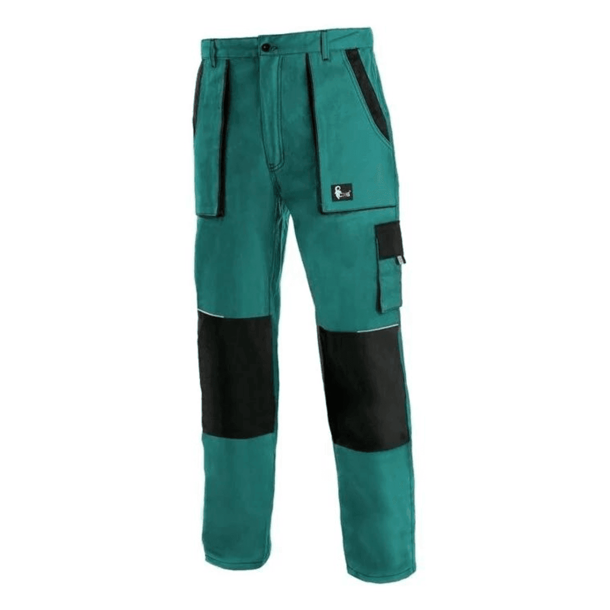 Pantaloni talie CANIS Lux Josef Verde/Negru