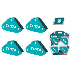 TOTAL - SET 4 COLTARE MAGNETICE PENTRU SUDURA 45°,90°