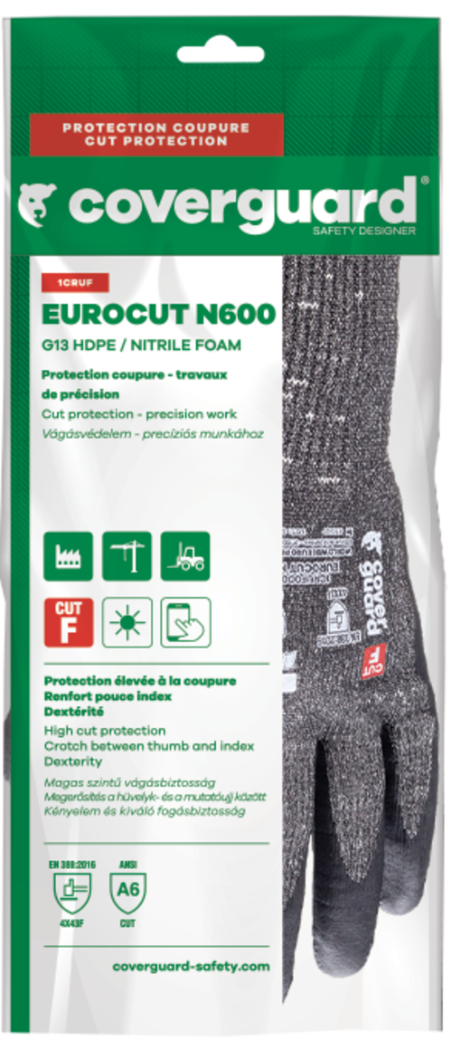 Mănuși anti-tăiere COVERGUARD EUROCUT N600