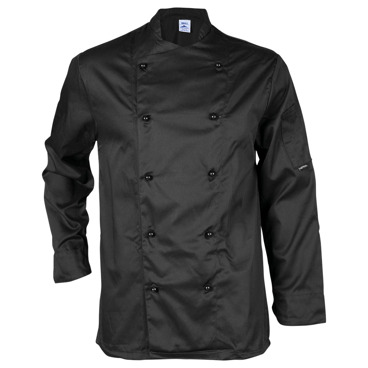 Tunică pentru bucătar PORTWEST CHEFS C834 NEGRU