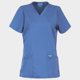 CHEROKEE V-NECK ALBASTRU DESCHIS WWE620 Tunică medicală de damă