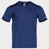 CHEROKEE V-NECK DARK BLULE WWE603. Men's medical tunic