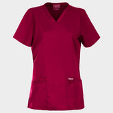 CHEROKEE V-NECK VIȘINIU WWE620 Tunică medicală de damă