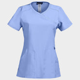 CHEROKEE WRAP ALBASTRU DESCHIS CKE2625A Tunică medicală pentru femei