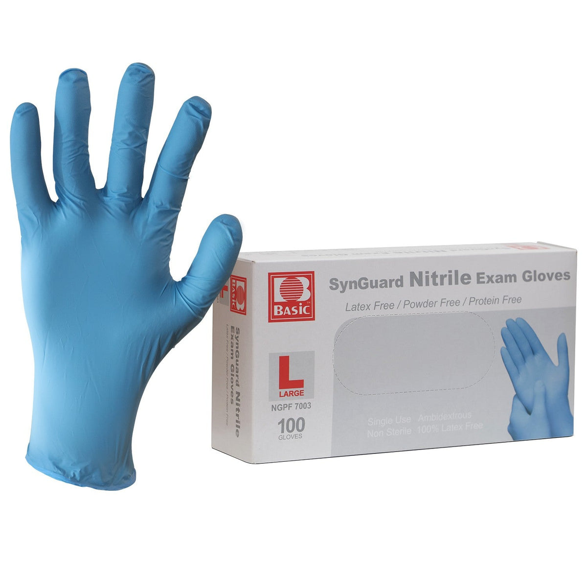 Mănuși de unică folosință din nitril STENSO SYNGUARD NITRILE