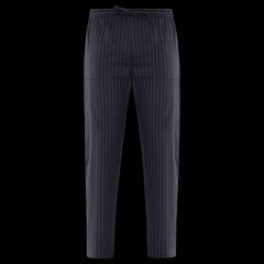 ENRICO NEGRU STRIPE Pantaloni de bucătar