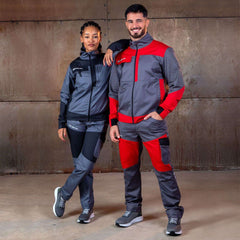 EOS STRETCH RED/GREY Pantaloni de lucru