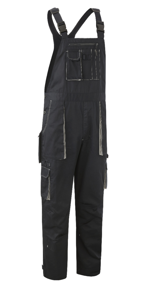 Pantaloni cu pieptar de lucru COVERGUARD NAVY/PADDOCK II