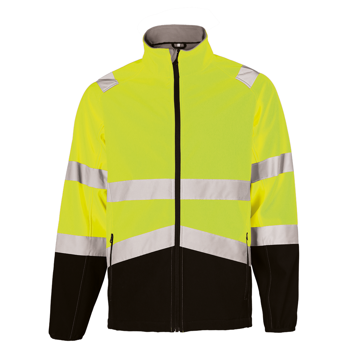 Jachetă reflectorizantă softshell STENSO NOBEL GALBEN