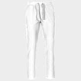 NOBBY STRAIGHT WHITE Pantaloni