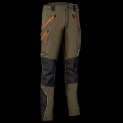 Pantaloni de lucru VELTEN MARO/NEGRU/PORTOCALIU