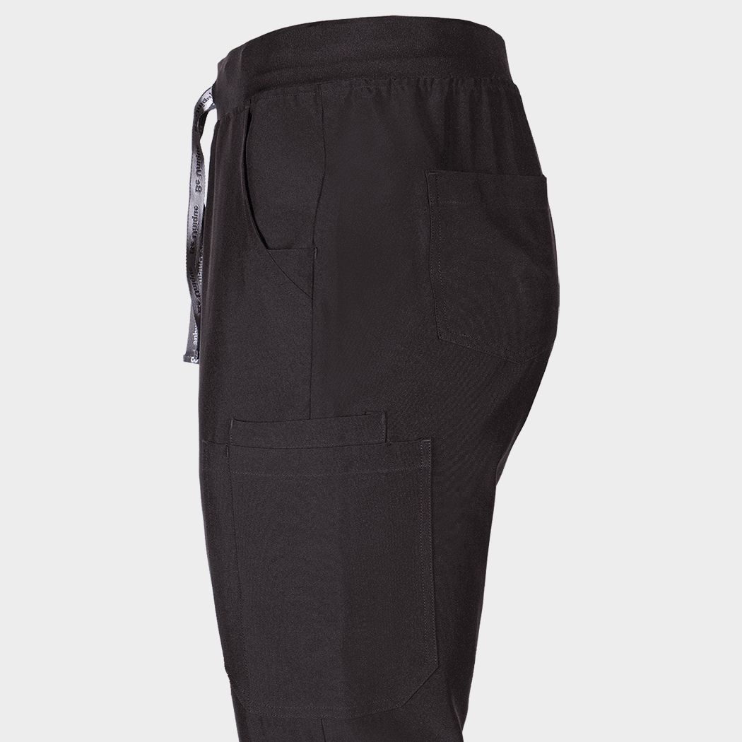 Pantaloni BEUNIQUE NOBBY STRAIGHT BLACK