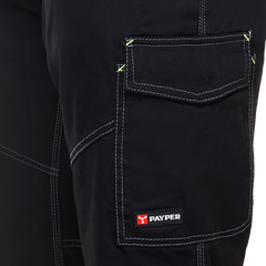 PAYPER WORKER STRETCH NEGRU Pantalon de lucru