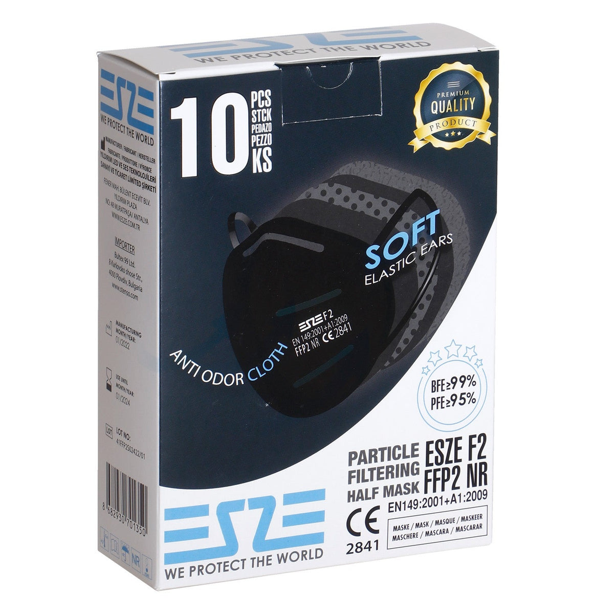 Semimască STENSO ESZE F2 FFP2 (cod 05400206)