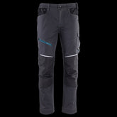 REVOLT 4STRETCH GREY/BLACK/PETROL Pantaloni de lucru