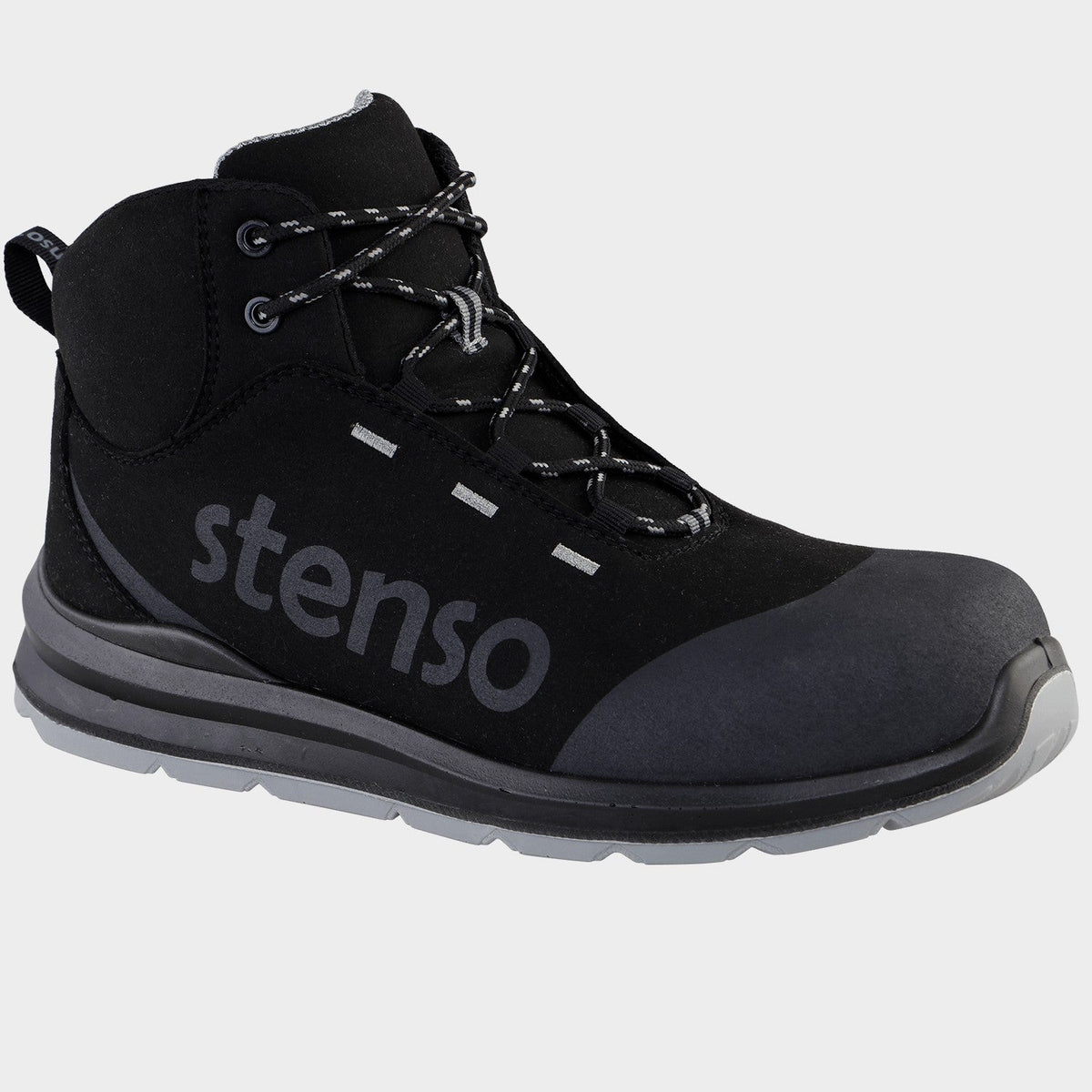 Pantofi de lucru STENSO JETT BLACK ANKLE MF S3