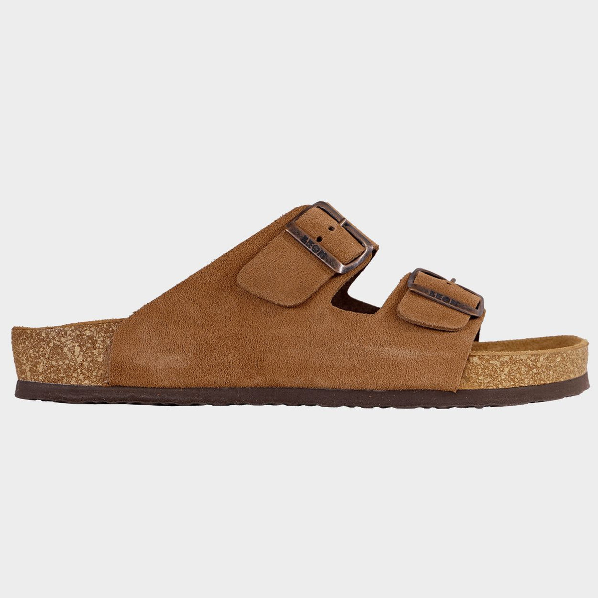 Papuci pentru bărbați STENSO LEON MAN BROWN SUEDE
