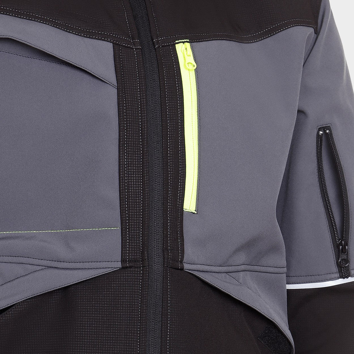 Jachetă softshell STENSO PRISMA SOFTSHELL 2.0 NEGRU/GRI