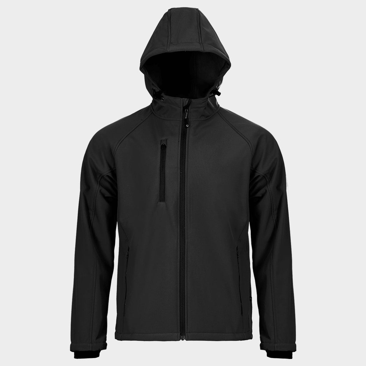 Jachetă softshell STENSO REEF NEGRU