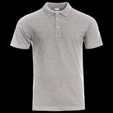 STENSO NAOS GRAY MELANGE Tricou polo