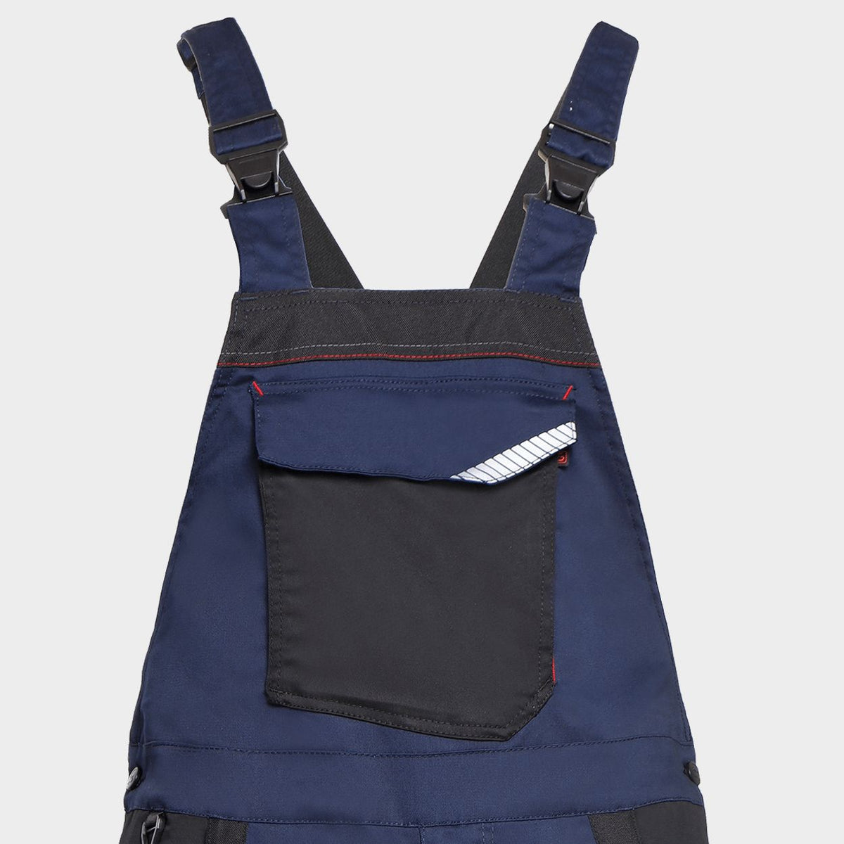 Salopetă de lucru STENSO KASTOR STRETCH DARK BLUE/RED