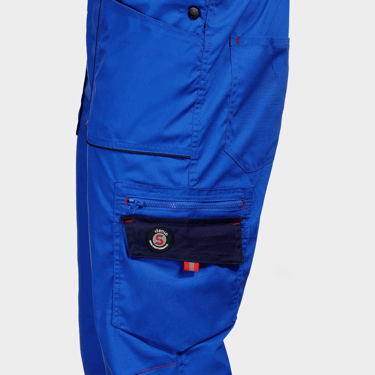 Pantaloni de salopete STENSO PRISMA LIGHT STRETCH ALBASTRU REGAL/ALBASTRU ÎNCHIS