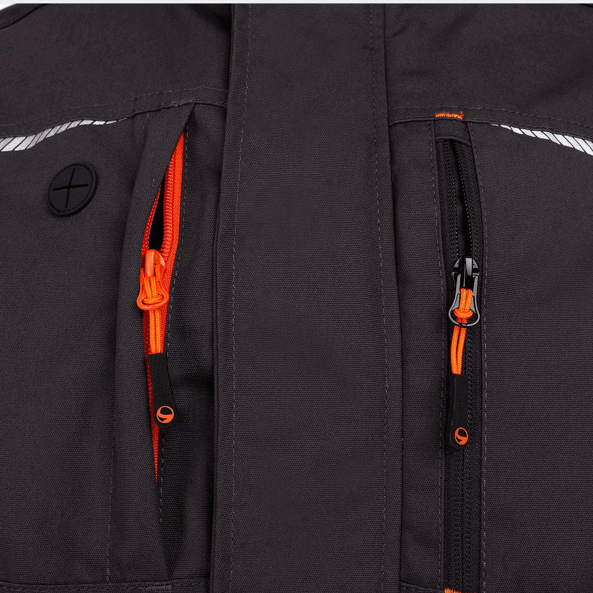 Geacă de lucru STENSO KASTOR T/C WINTER GREY/BLACK/ORANGE