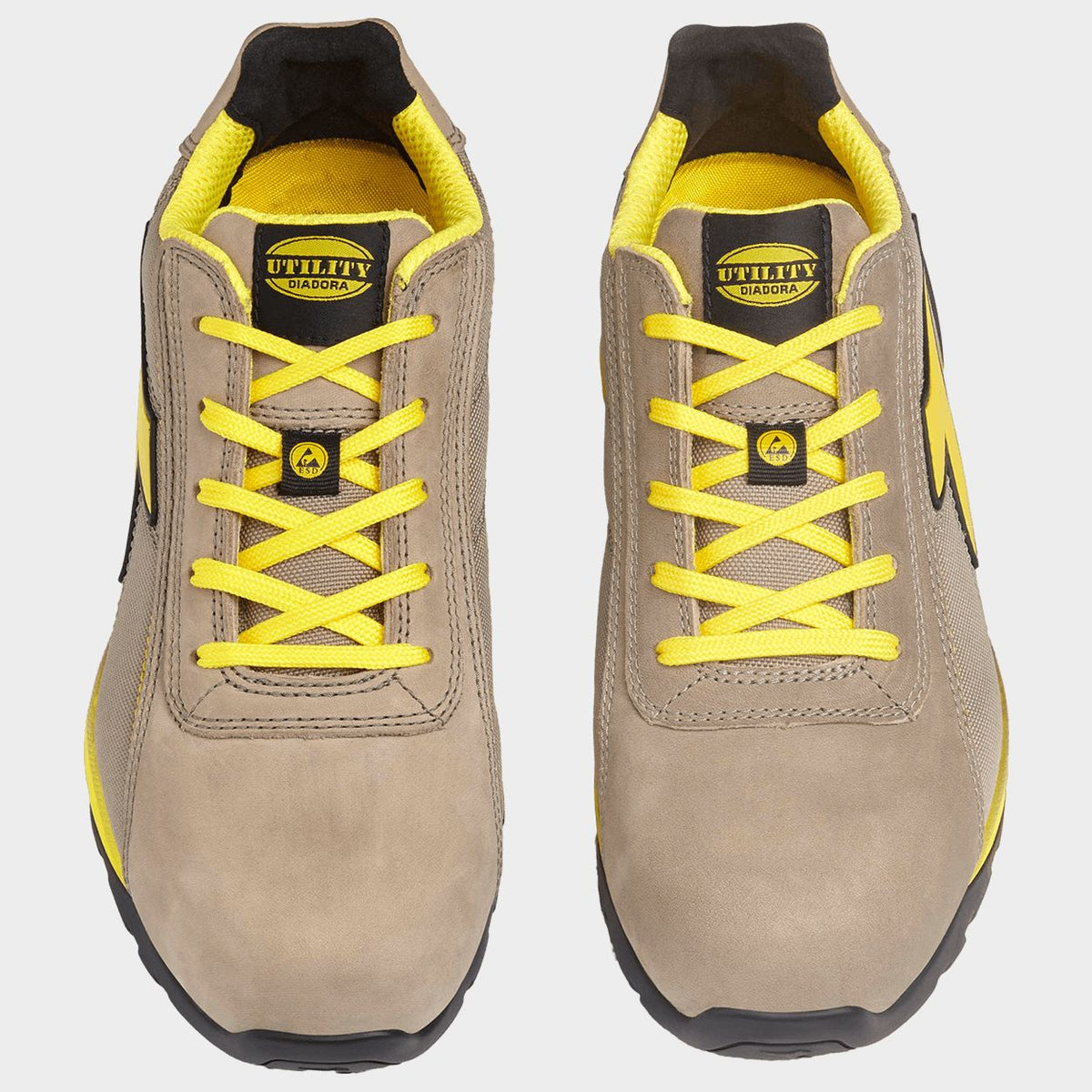 Încălțăminte de protecție DIADORA GLOVE HYPER LOW S3S FO HRO SR ESD BEIGE