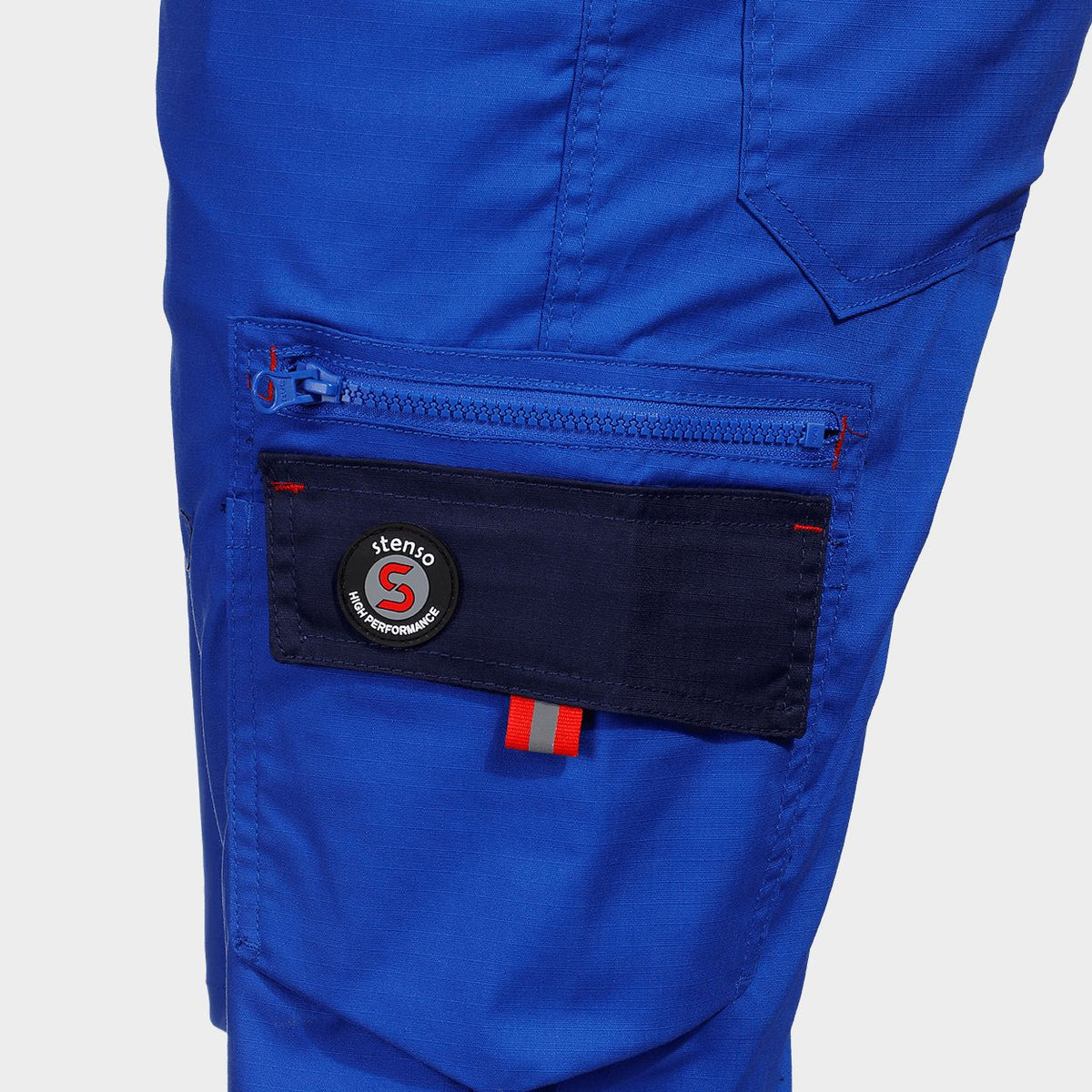 Pantaloni scurți de lucru STENSO PRISMA LIGHT STRETCH ALBASTRU REGAL