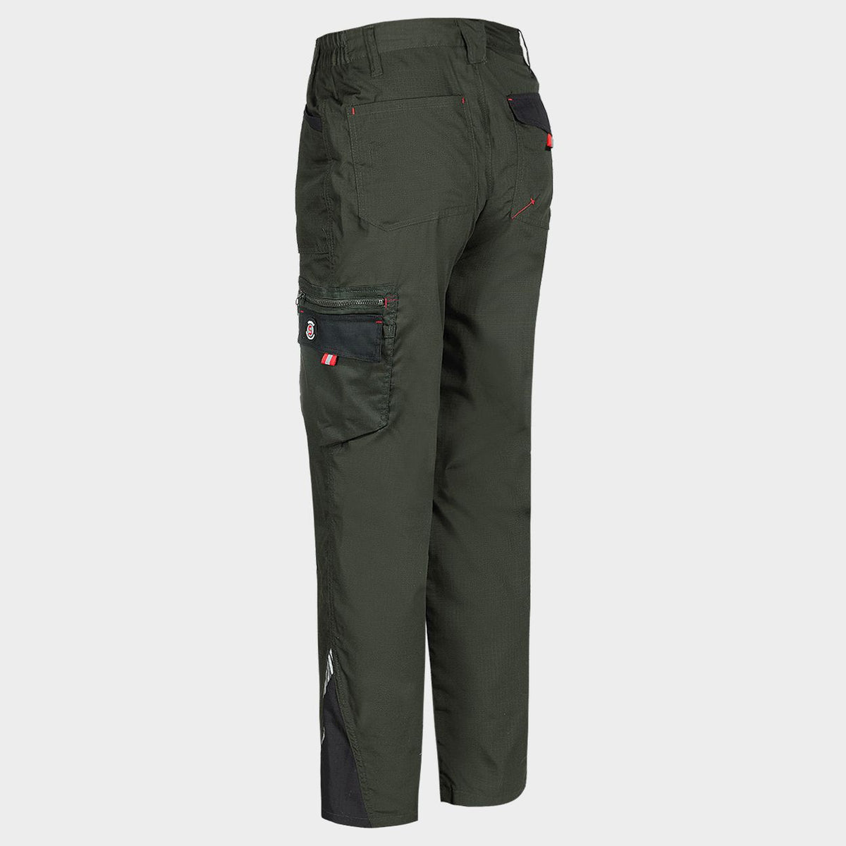 Pantaloni de lucru STENSO PRISMA LIGHT STRETCH KAKI/NEGRU