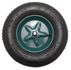 Roata roaba - TT - ax subtire 14mm - mixt - 4.00-8 4PR