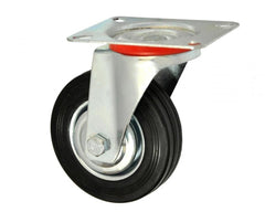 Roata carucior 4" - talpa metal - rulment - 100/30-50
