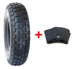 Set cauciuc + camera roaba - 4.00-8 (mixt) - 6PR
dungi rosu + albastru