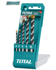TOTAL - SET BURGHIE PENTRU BETON: 5 BUC (INDUSTRIAL)