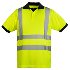 Tricou reflectorizant COVERGUARD YARD FLUO
