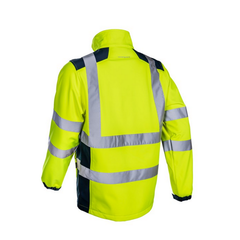 Jacheta softshell HiViz COVERGUARD KAMPA Neon