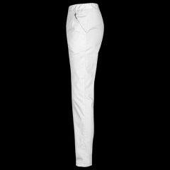BARISA ALB Pantaloni medicali unisex