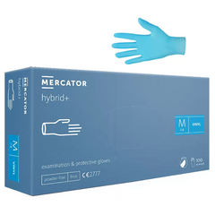 Manusi unica folosinta hibrid (vinil+nitril) MERCATOR HYBRID+