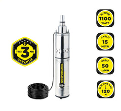 GP - POMPĂ SUBMERSIBILĂ - APĂ CURATĂ - CU SNEC - 4QGD-1100