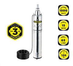 GP - POMPĂ SUBMERSIBILĂ - APĂ CURATĂ - CU SNEC - 4QGD-1500