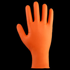 SETINO NITRIL PORTOCALIU Manusi de unica folosinta din nitril