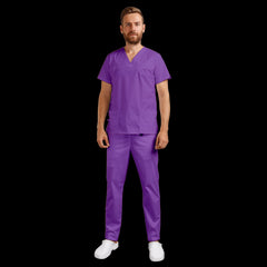 TONY VIOLET INCHIS Pantaloni medicali