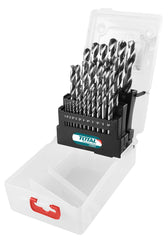 TOTAL - SET BURGHIE PENTRU METAL HSS: 25 BUC (INDUSTRIAL)