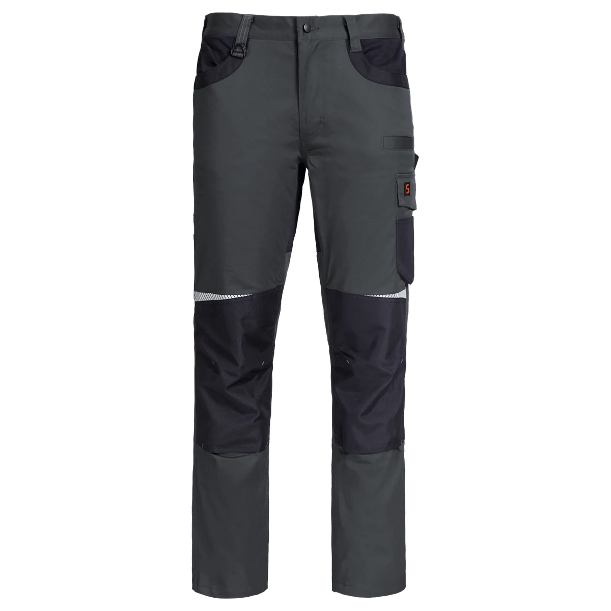 Pantalon de lucru STENSO KASTOR MECHANICAL STRETCH GREY/BLACK