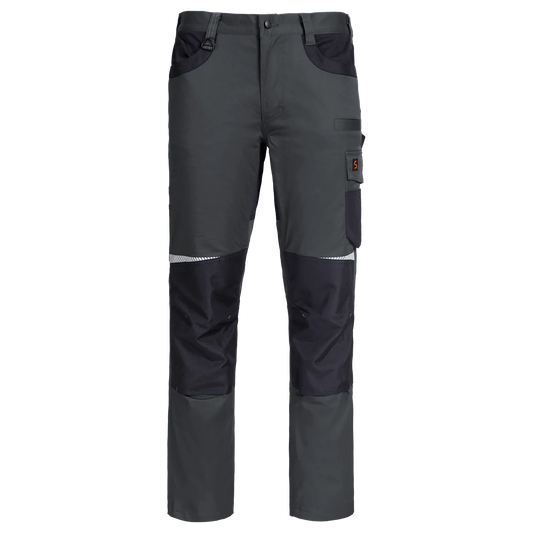 Pantalon de lucru STENSO KASTOR MECHANICAL STRETCH GREY/BLACK
