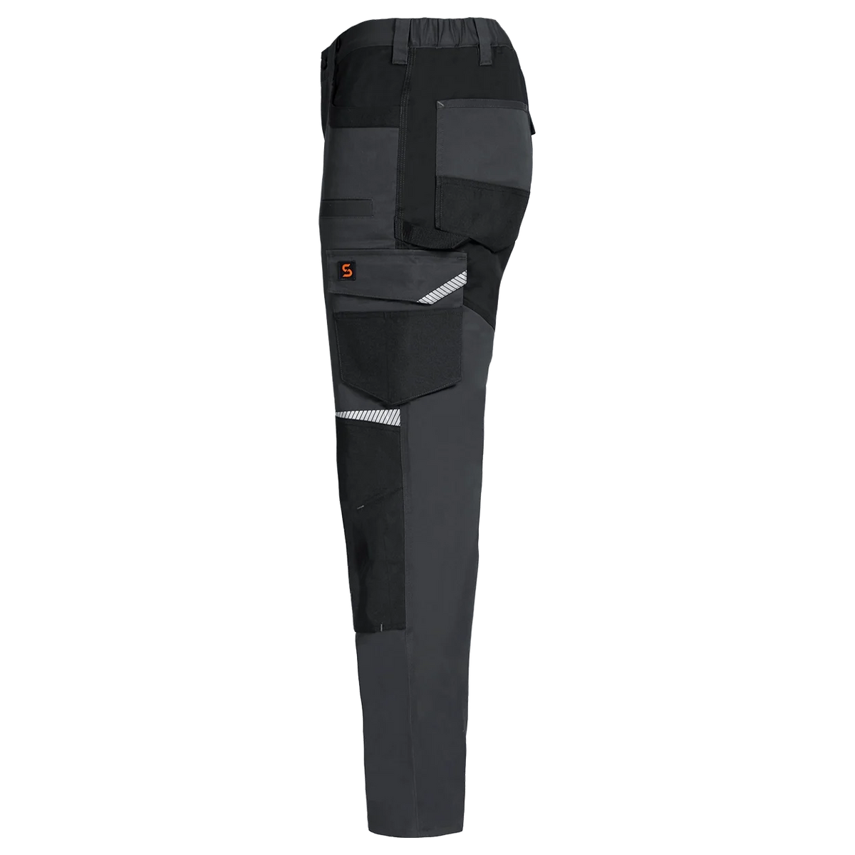Pantalon de lucru STENSO KASTOR MECHANICAL STRETCH GREY/BLACK