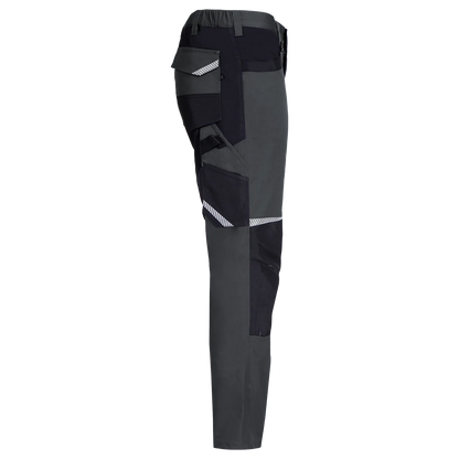Pantalon de lucru STENSO KASTOR MECHANICAL STRETCH GREY/BLACK