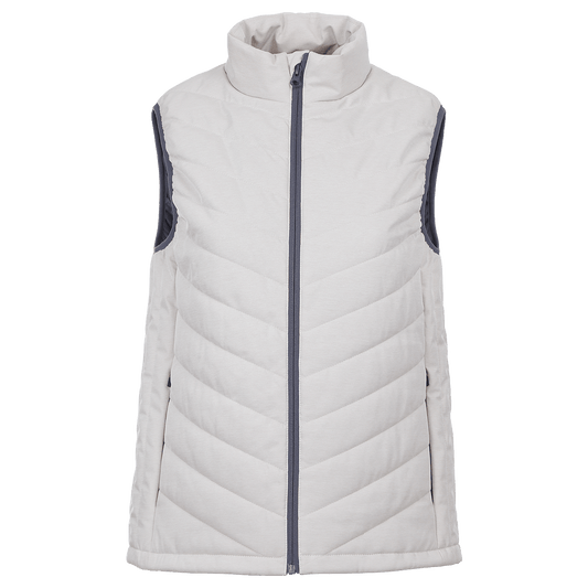 Vestă matlasată de damă STENSO MADOC EVO LADY BEIGE