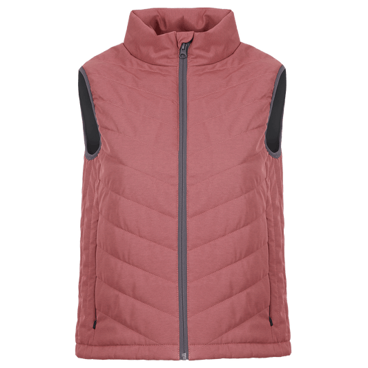 Vestă matlasată de damă STENSO MADOC EVO LADY MAUVE